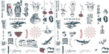More Mox tattoos by Judy