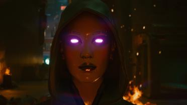 Glowing eyes-color