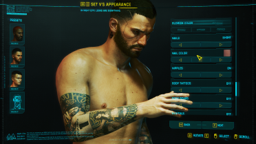 Vik's player tattoo