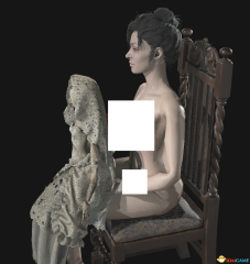 Resident Evil 8 Donna nude by npc