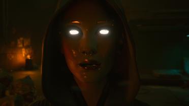 Glowing eyes-color