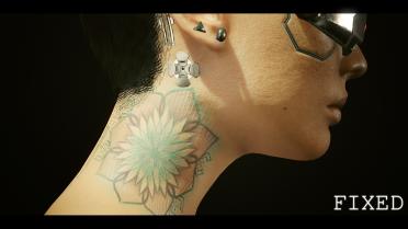 Flower tattoo variants