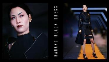 Hanako black dress