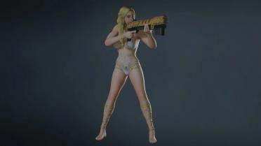 Claire Showstopper No Skirt (no skirt version + physical effects)
