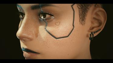 Simple heart tattoo
