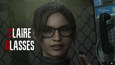 Claire with glasses