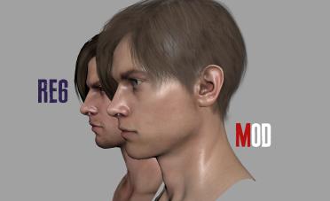 RE6 Leon appearance Likeness