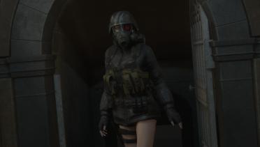 Female Hank (Mask Patch) - Ghost Girl Appears