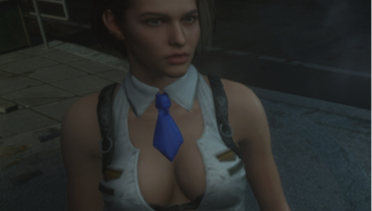 Jill - White Skirt Military Uniform
