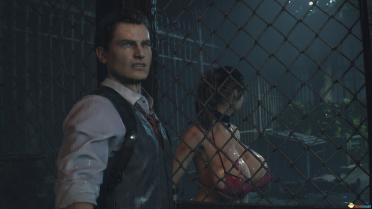 Claire (Pink) Super Big Breasts with Black Fish Net Stockings (Updated)