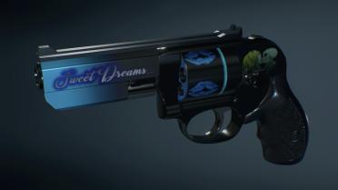 Kiss of Death (Black/Light Blue)+