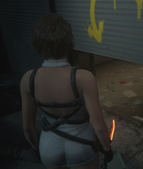 Jill - White Skirt Military Uniform