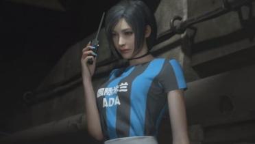 Resident Evil 2 Ada Wong Inter Milan Team Uniform