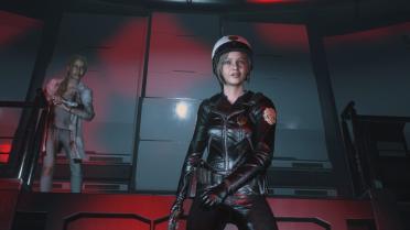 Claire (RPD) - Retro Motorcycle Cop