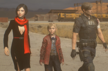 Resident Evil 2 Dark Carla Radames