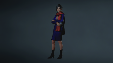 MARY Yi modified Carla's dress color fine-tuning