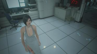 Ada & Claire white gown