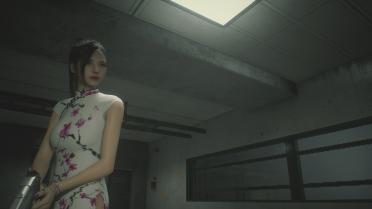 Ada & Claire cut plum cheongsam