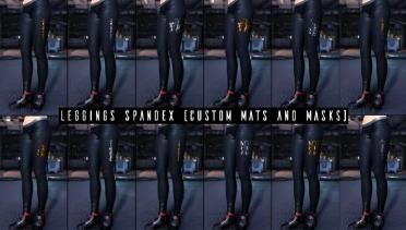 Leggings Spandex Custom Mats and HQ Masks