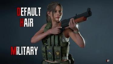 Claire Military Uniform - Default Hair