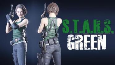 Jill's S.T.A.R.S. Top - Green
