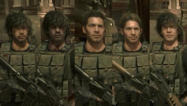 Various appearance options for Carlos