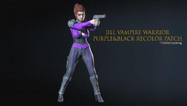 Jill Vampire Warrior Purple&Black Recolor Patch