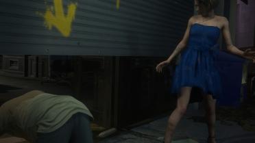 Jill's Masquerade Dress