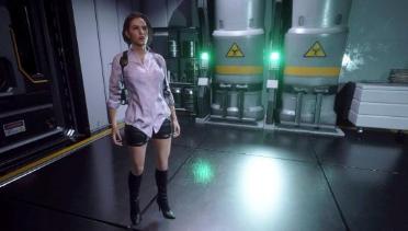 Rebecca Chambers Cosplay RE0 Concept Art Patch