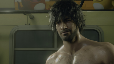 Shirtless Carlos Oliveira