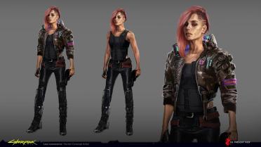 Original Leather Pants by E3 Female V