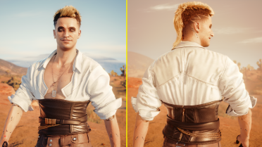 (CLOTHES) Denny's Shirt (Male V)