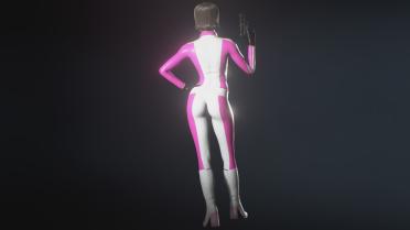 No One Lives Forever - Pink and White Set (Patch)