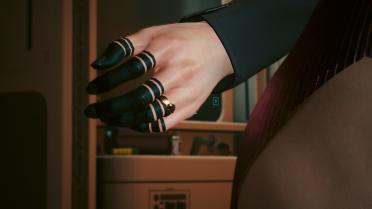 Fem V Wedding Ring