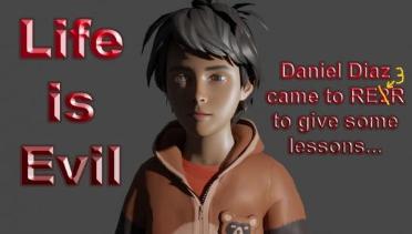 Life is Evil - Daniel Diaz Racoon