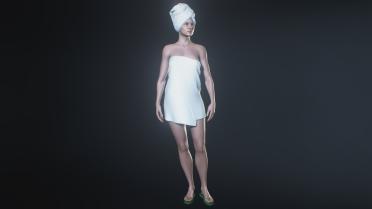 Soapy Girl Towel (Patch)