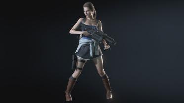 Jill's Long Sleek Ponytail
