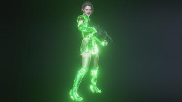Jill Light Warrior - Onyx (Patch)