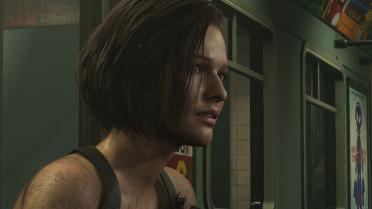 Jill flipped hair