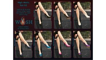 Fem V High Heels