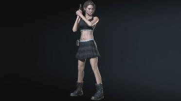 New Outfit for Jill (with Skirt Physics)