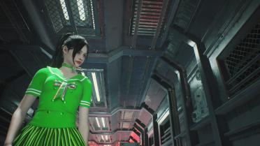 Ada & Claire Green Navy Girl Outfit