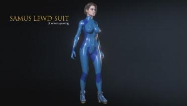 Jill Samus Lewd Suit