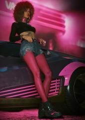 V Nylon Pantyhose