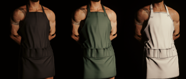 Male V Apron