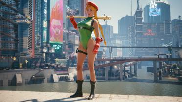 Cammy and Chun Li