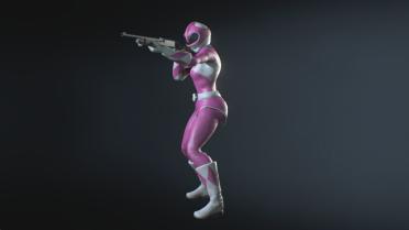 Power Ranger Jill (Pink)