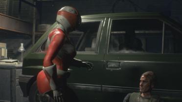 Power Ranger Jill (Red)