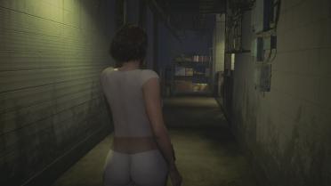 Jill Yoga Class - See-Through White (Patch)