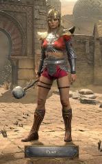 The Witch In Red